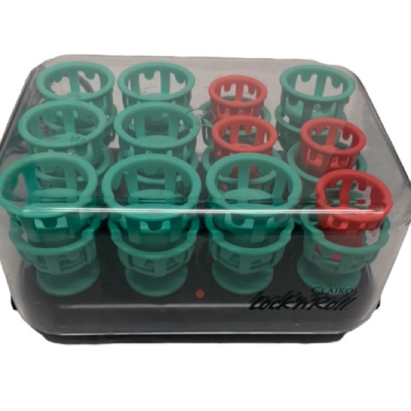 Clairol Lock 'n Roll Hot Rollers 24 Spoolies BT-1 Curlers Pageant - Picture 1 of 2